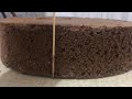 40Hunarda 2 Baravar Oshgan Shokoladli Biskivit/Fluffy Chocolate SpongeCake/Пышный Шоколадный Бисквит