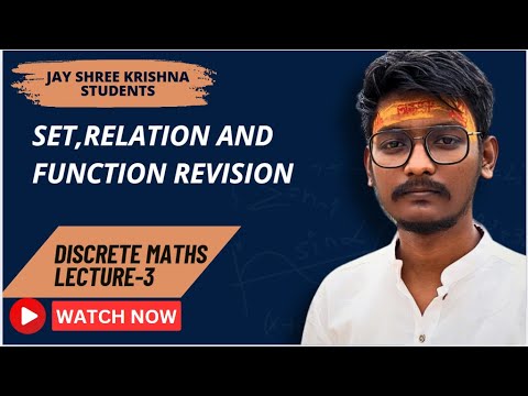 SET THEORY,RELATION AND FUNCTION REVISE TOPIC_ENGINEERING MATHEMATICS_SEM_3_BY-Chirag Solanki