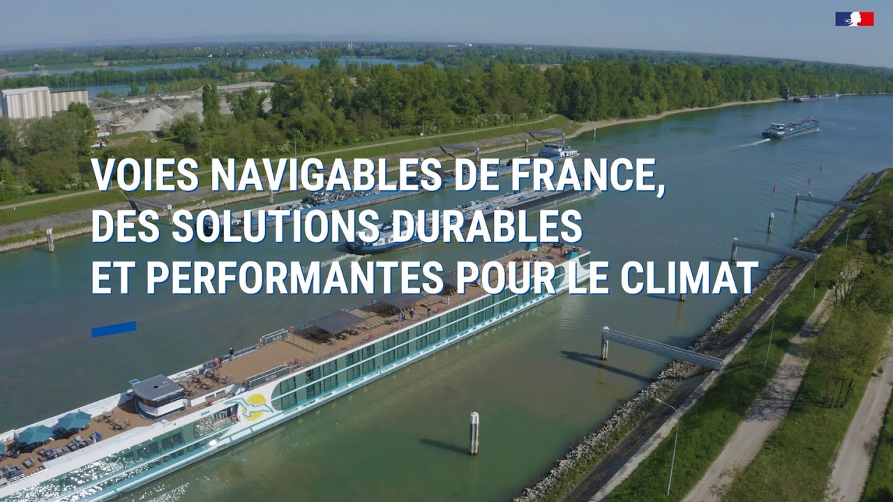 Voies navigables de France, des solutions durables et performantes pour le climat