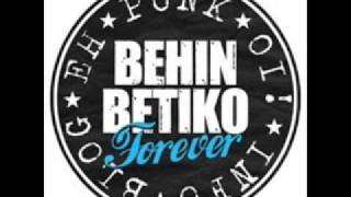 Video thumbnail of "behin betiko-agur"