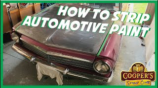 How to Strip Thick Paint off an EH Holden