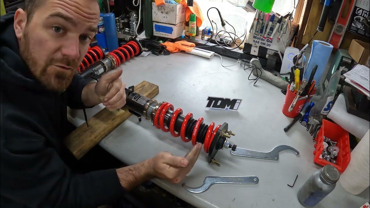 Adjusting Preload on TDMi Coilovers YouTube