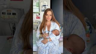 48 hours after giving birth 🩵👶🍼🤰 #momlife #birthvlog