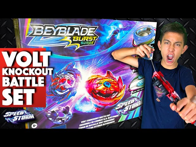 HASBRO Beyblade Burst Surge Volt Knockout Battle Set F0525