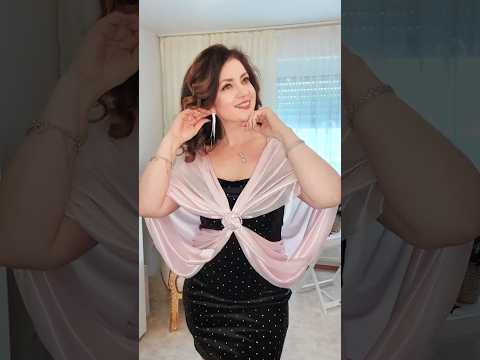 Накидка или жилет из платка.. #fashion #fashionstyle #style #палантин #платок