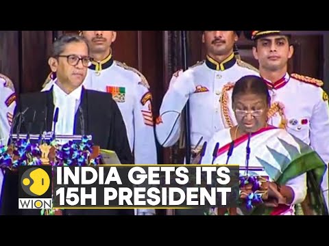 Droupadi Murmu swearing-in ceremony | India gets its 15th President, first-ever tribal woman | WION