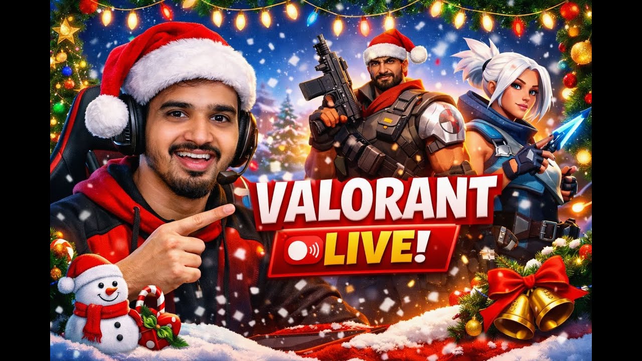🎄 VALORANT LIVE 🔴 Christmas Special | Ranked Grind & Fun 🎅🔥 - YouTube