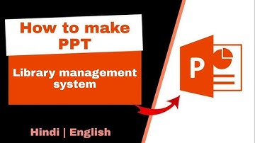 PPT - Library Management System Project | Presentation - Library Management System | PPT in Hindi