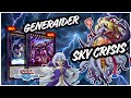 GENERAIDER DECK DUEL LINKS | SKY CRISIS & MEREOLOGIC AGGREGATOR RANKED GAMEPLAY