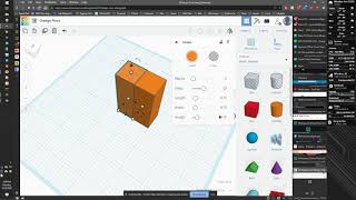 Block Puzzle - Making a piece by modifying blocks in TinkerCAD