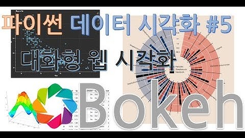 [초간단 파이썬 시각화]5편 대화형 웹 시각화 Bokeh