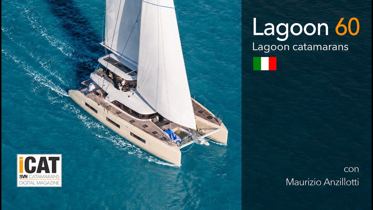 ⁣LAGOON 60, il catamarano che ha reinventato gli spazi