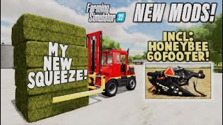 Lizard Roadrunner Haysqueezer, HoneyBee AirFLEX, FS22 | LOADS of NEW MODS! | (Review) | PS5.