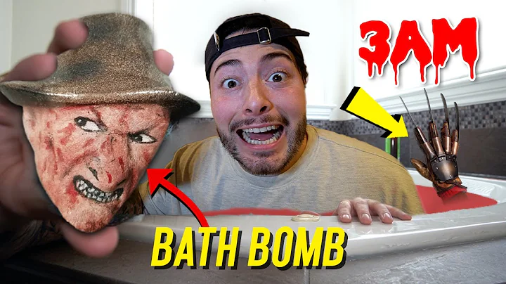 DO NOT USE FREDDY KRUEGER BATH BOMB AT 3 AM!! (HE ...