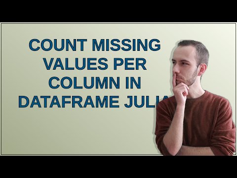 Count missing values per column in dataframe Julia