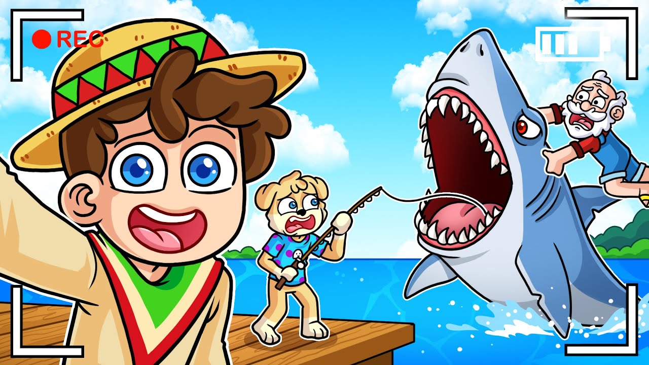 Me FUI a PESCAR con mis AMIGOS y salio mal... 😅🦈🎣 SILVIOGAMER en GONE FISHING