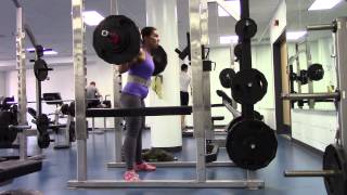 Squats to 255 x 3 @9.75