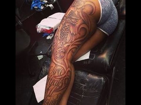 Awesome Full Leg Tattoos