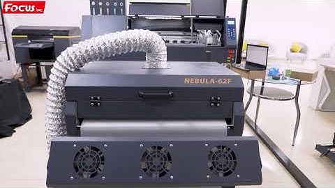 How to use a DTF printer Focus online tutorial 9 Load film and do nozzle check print