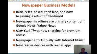 ECommerce Online Content and Media - video lesson 10.2 - Prof. LeeBogner - #HUIT076