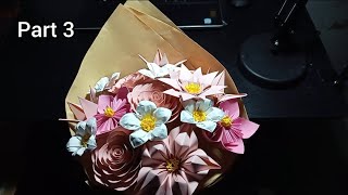 Wrapping | How to Make a Pink Flower Bouquet part 3 ( final ) screenshot 1