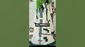 Mahir Habesha Dress For Order 251974884719 