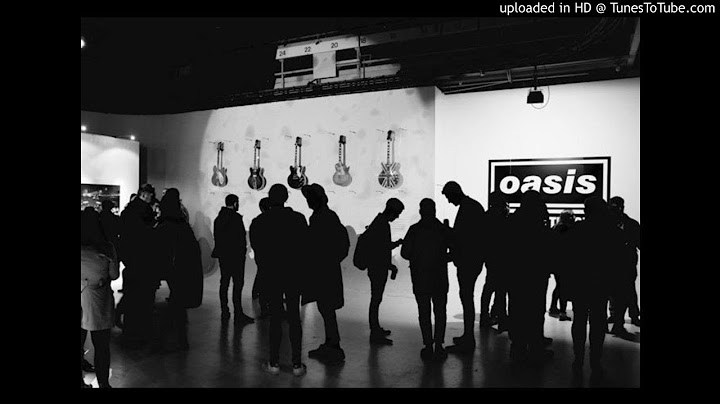 Wonderwall Radio Edit version - Radio Edit performance video thumbnail