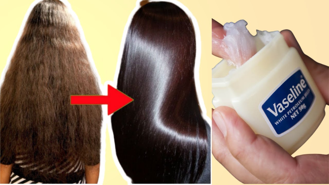 How to  Use Vaseline for Hair Straightening  fast Hair Growth  Vaseline For Fast Hair Growth