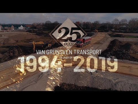 Van Grunsven Transport Uden - 25 jaar op weg