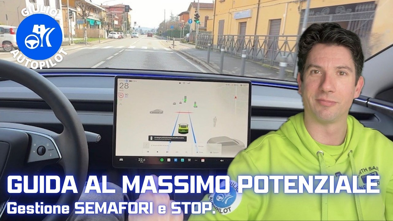 Guida Autonoma al Massimo potenziale - Gestione Semafori e Stop.
