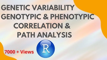 Genetic Variability and Association analysis in R