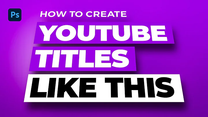 How To Make A YouTube Thumbnail In Photoshop | Quick & Easy Tutorial