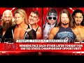 Aj styles vs the miz vs mustafa ali triple threat  full match