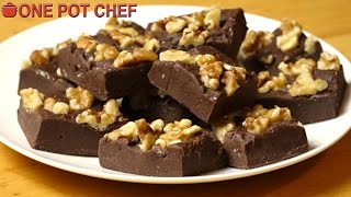 Best ever chocolate fudge | one pot chef