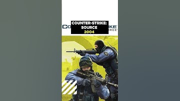 Evolution of Counter-Strike Games #shorts