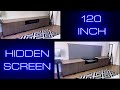 Hidden 120 inch motorized vividstorms s pro screen