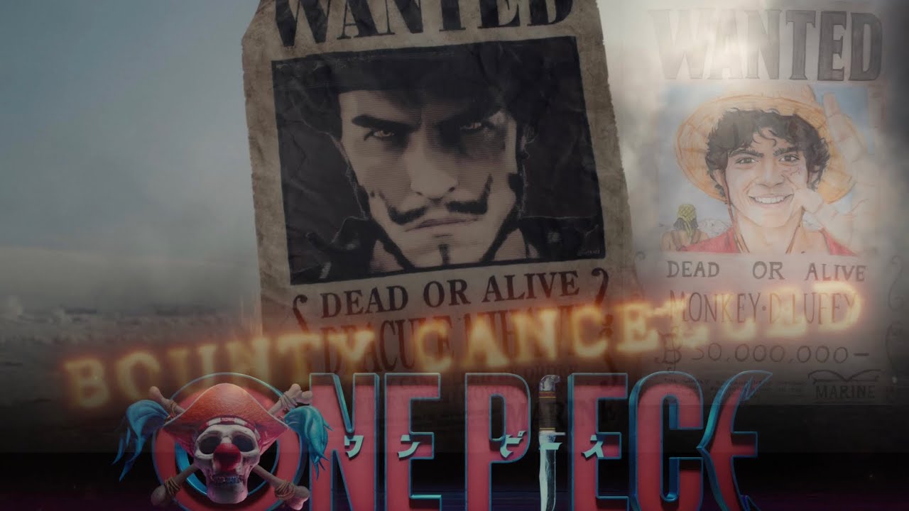 All One Piece live action bounty posters