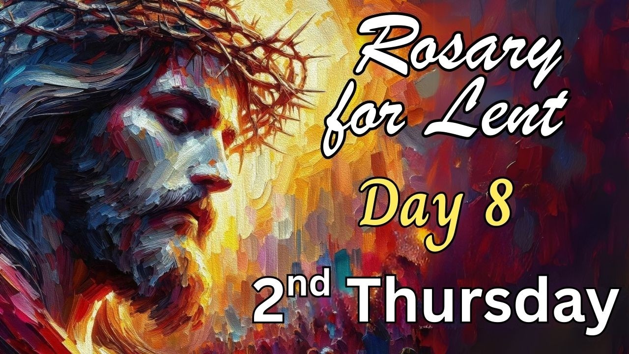 ✝️ ROSARY FOR LENT, SECOND THURSDAY OF LENT ROSARY, Sorrowful Mysteries, Lenten Rosary