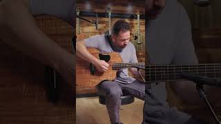 This flamed Koa build is stunning from every angle, with a voice is just as captivating #acoustic