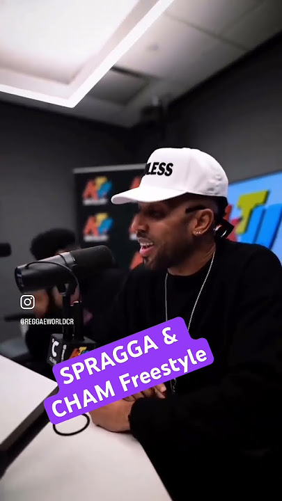 Spragga and Baby Cham freestyle … love to see this #reggae #babycham #freestyle #studio #audio #sing