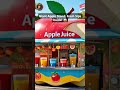 Giant Apple Stand: Fresh Sips Inside! ✨🍏 #fruitbar #applejuice #urbanoasis #barstyles #shopdecor