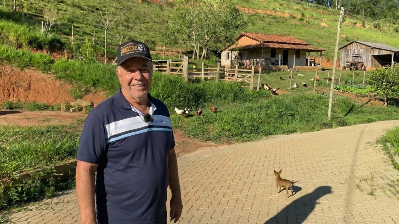 ELE PEDIU DEMISSÃO E DEIXOU O CANADÁ PRA VIR MORAR NO SÍTIO