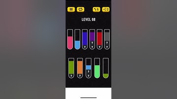 Water sort hack - level 68