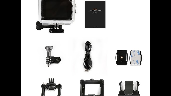 JOYBOY Kit d'Accessoires pour Caméra Sport, 54-en-1Accessoires