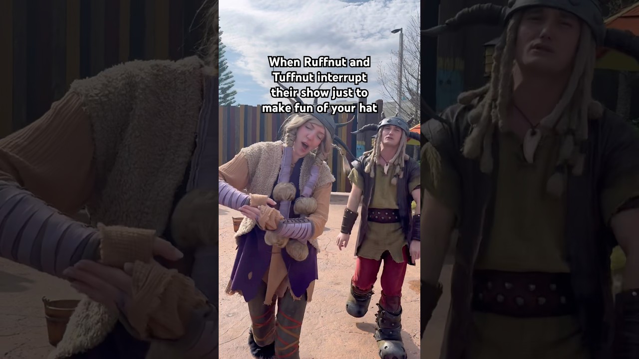 Забияка и Таффнат высмеивают мою шляпу 