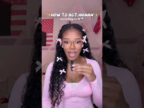 AI Taught Me How To Act Human Chatgpt Ai Comedy