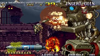 Metal Slug 4 - All Bosses (No Damage)