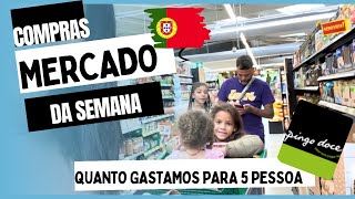 Compras no mercado de Portugal (quanto gastamos na nossa semana )