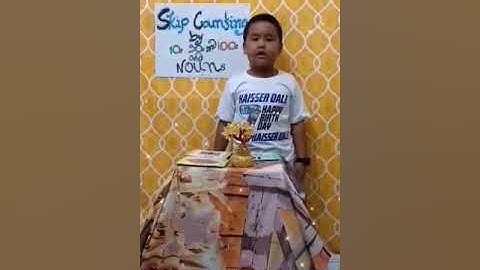 FIRST QUARTER PERFORMANCE TASK IN MATH 2 AND ENGLISH 2 SKIP COUNTING BY 10s,50s,and 100s @NOUNs