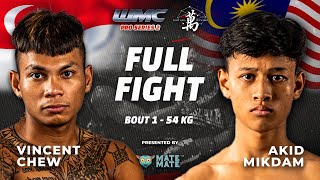 WMC Pro Series 2 - Bout 1 (Vincent Chew vs Akid Mikdam)